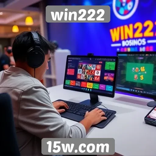 experiência do usuário no site win222